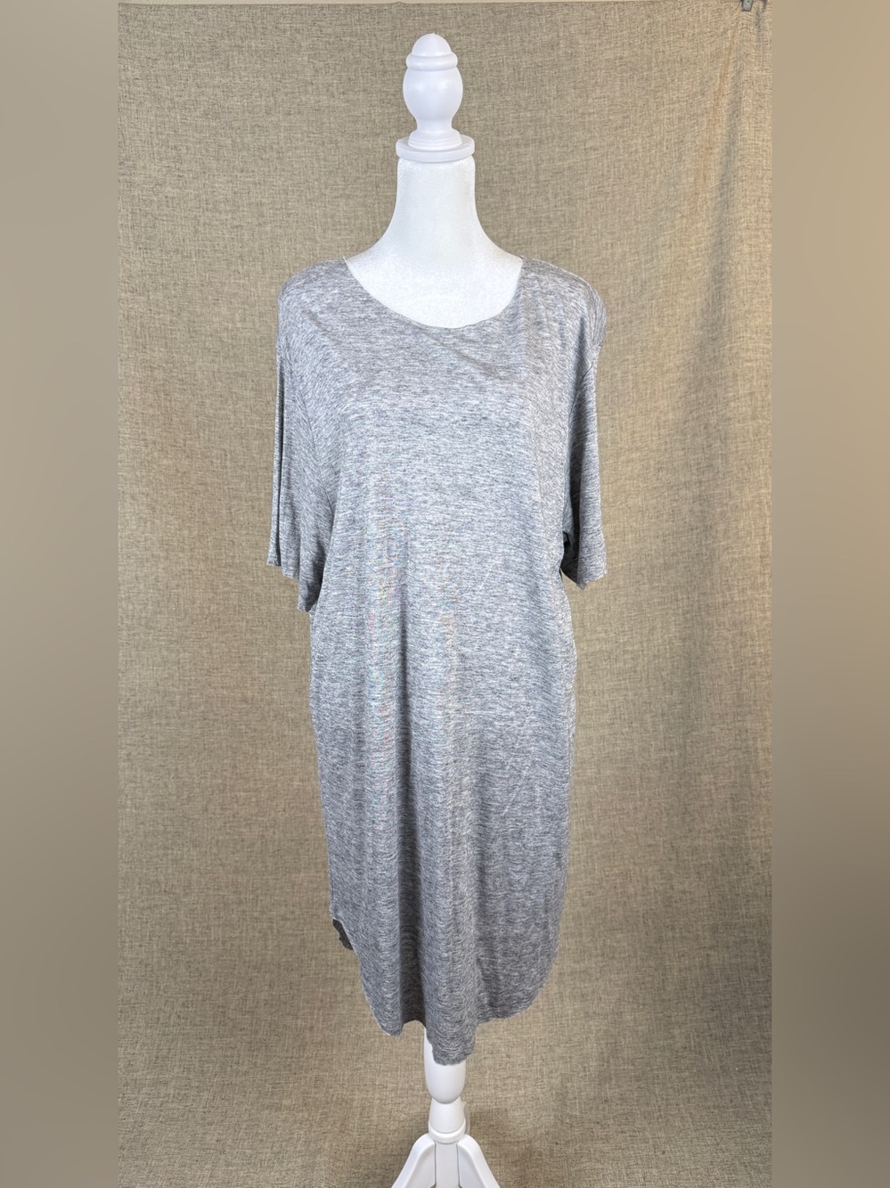 PacSun Heather Gray T-Shirt Dress
